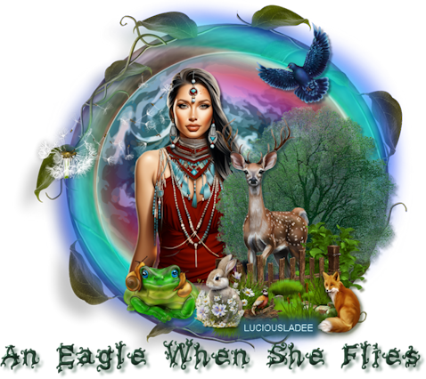 An Eagle When She Flies